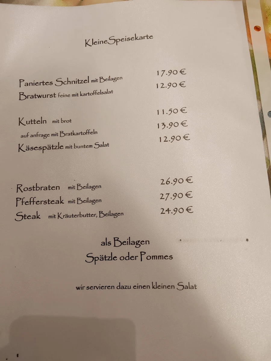 Speisekarte photo 3