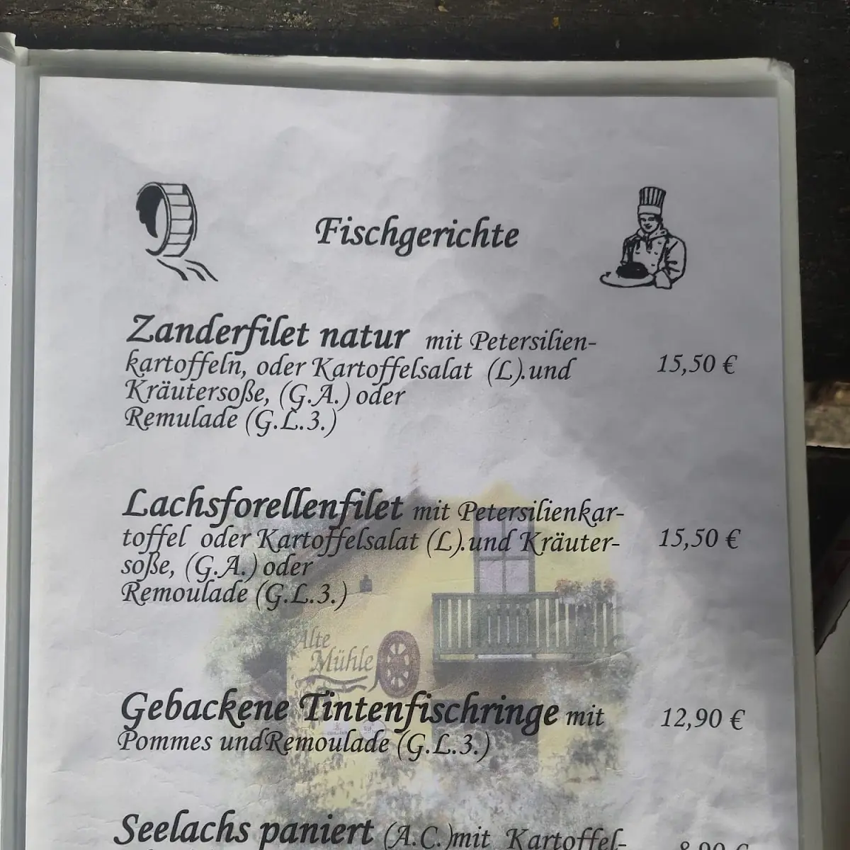 Speisekarte photo 5