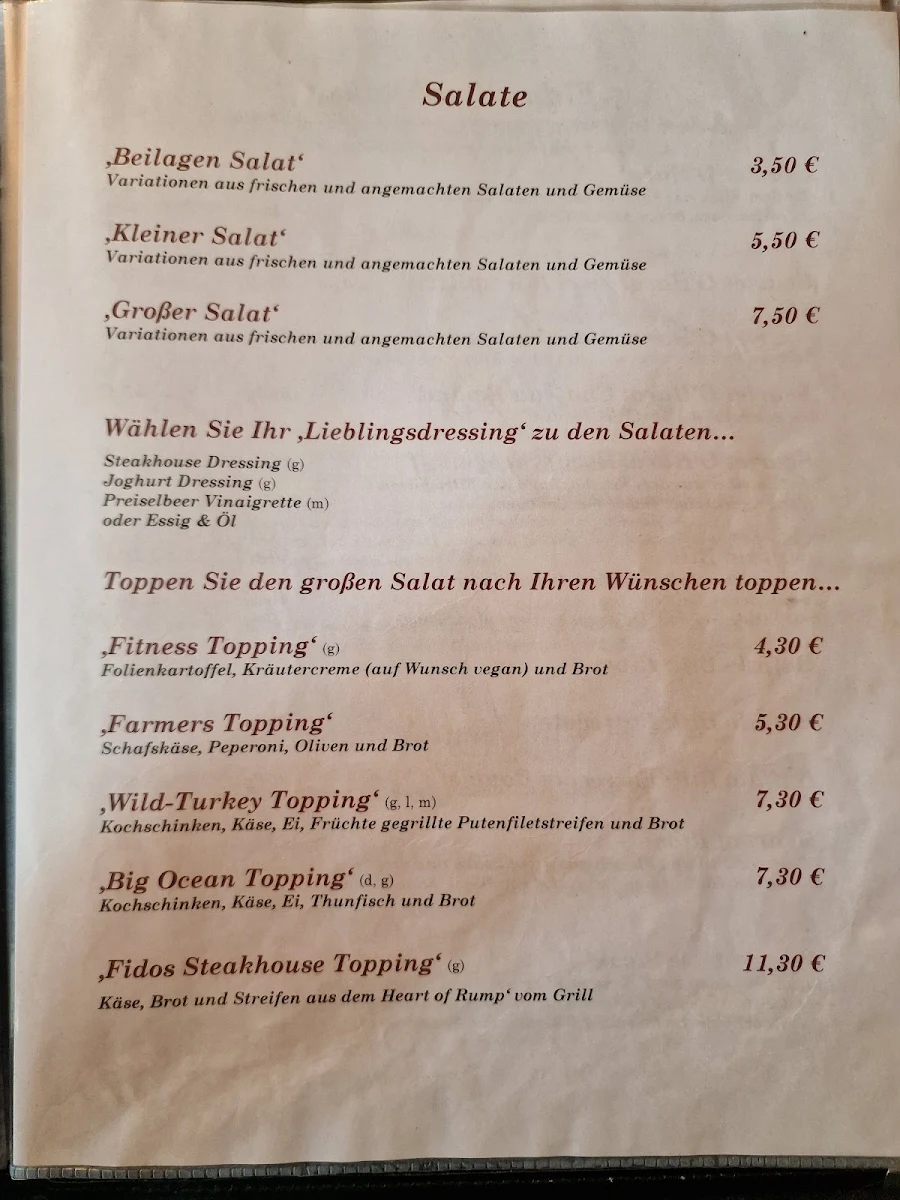 Speisekarte photo 4