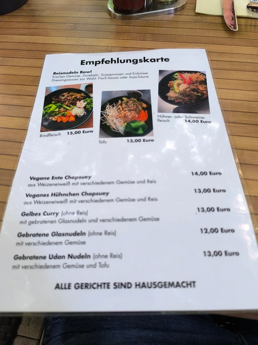 Speisekarte photo 1