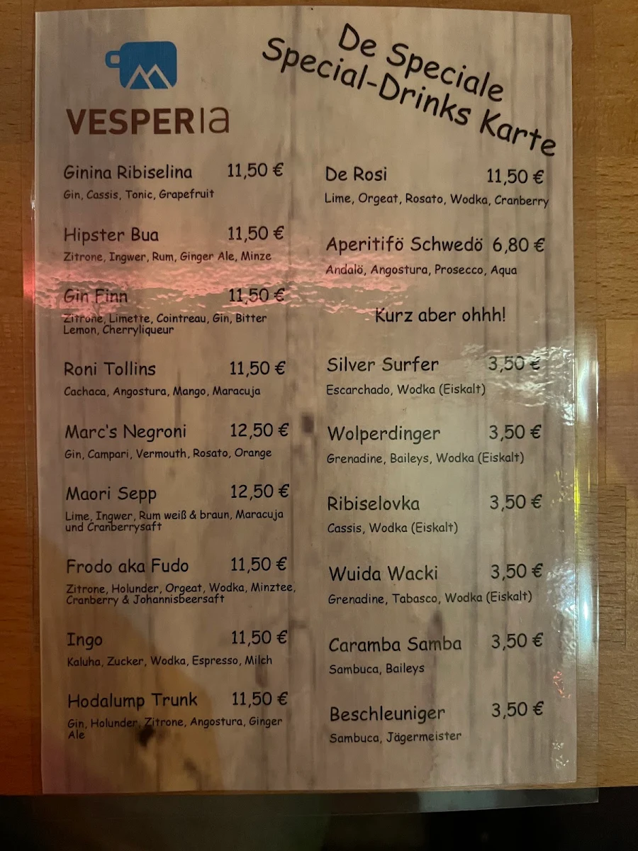 Speisekarte photo 1