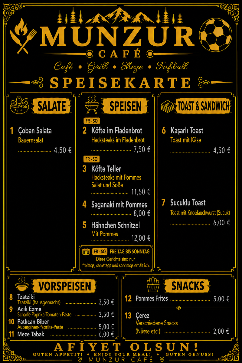Speisekarte photo 2