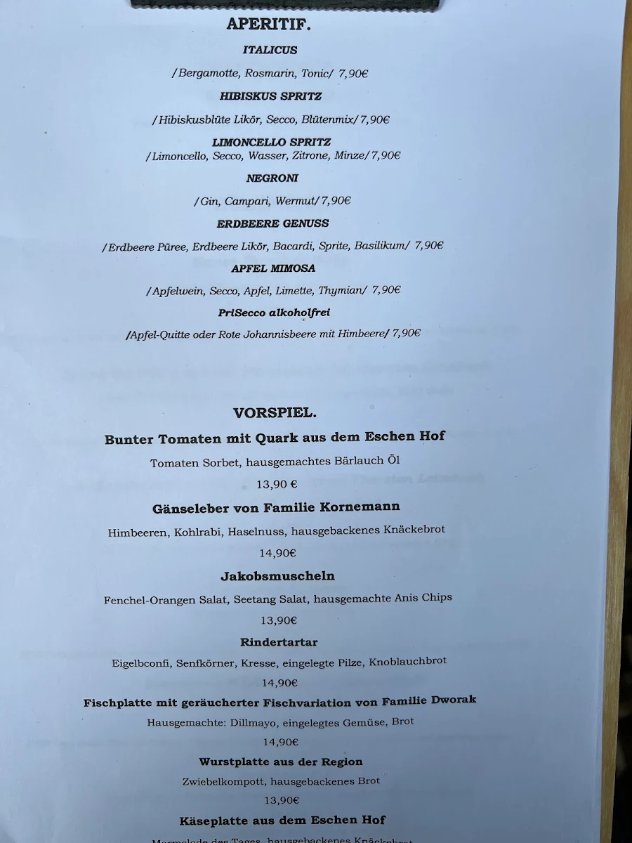 Speisekarte photo 3