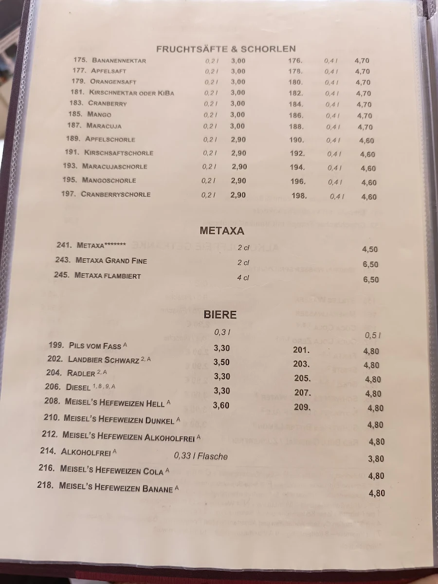 Speisekarte photo 4