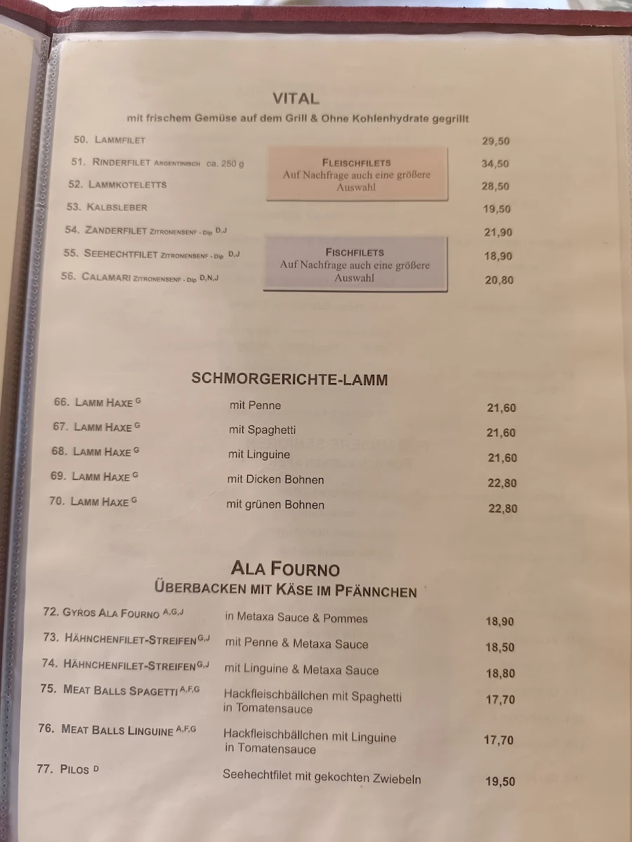 Speisekarte photo 6