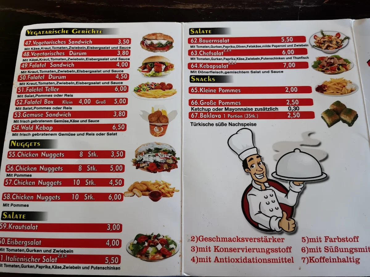 Speisekarte photo 5