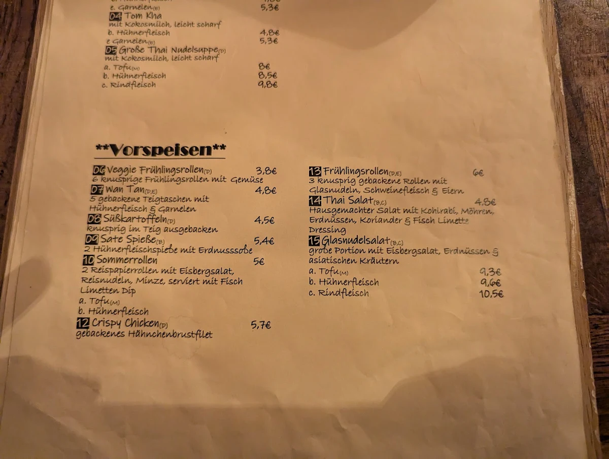 Speisekarte photo 1