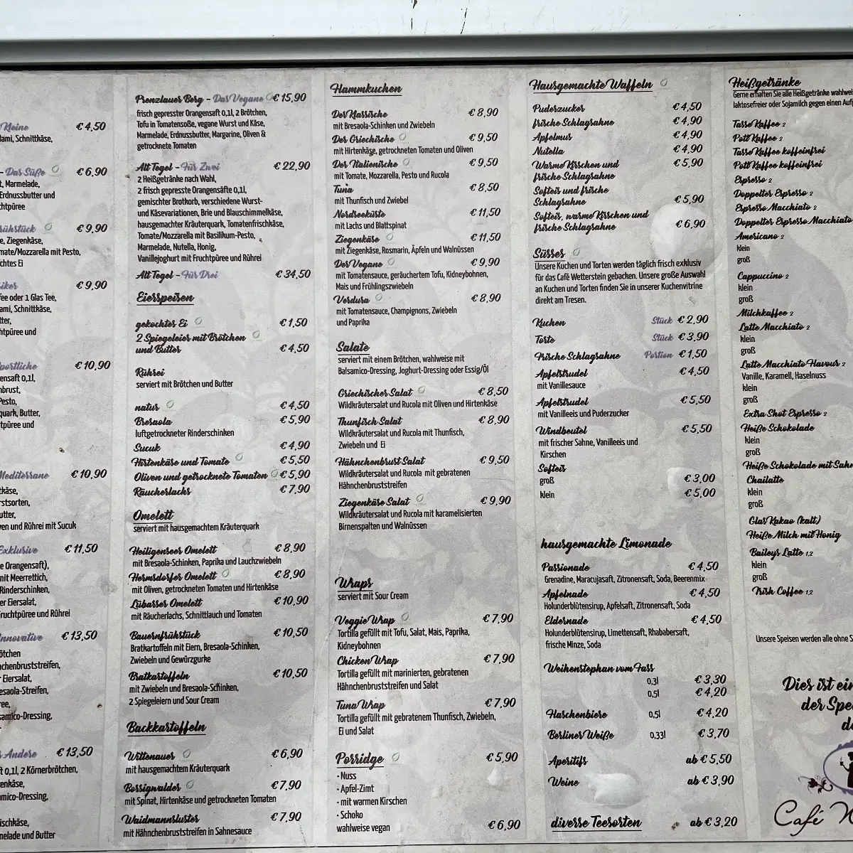Speisekarte photo 2