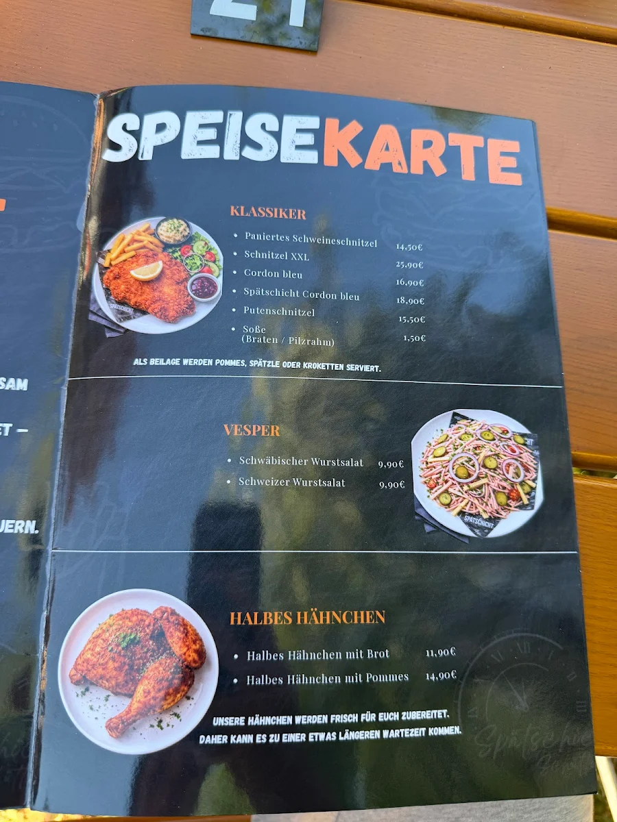 Speisekarte photo 1