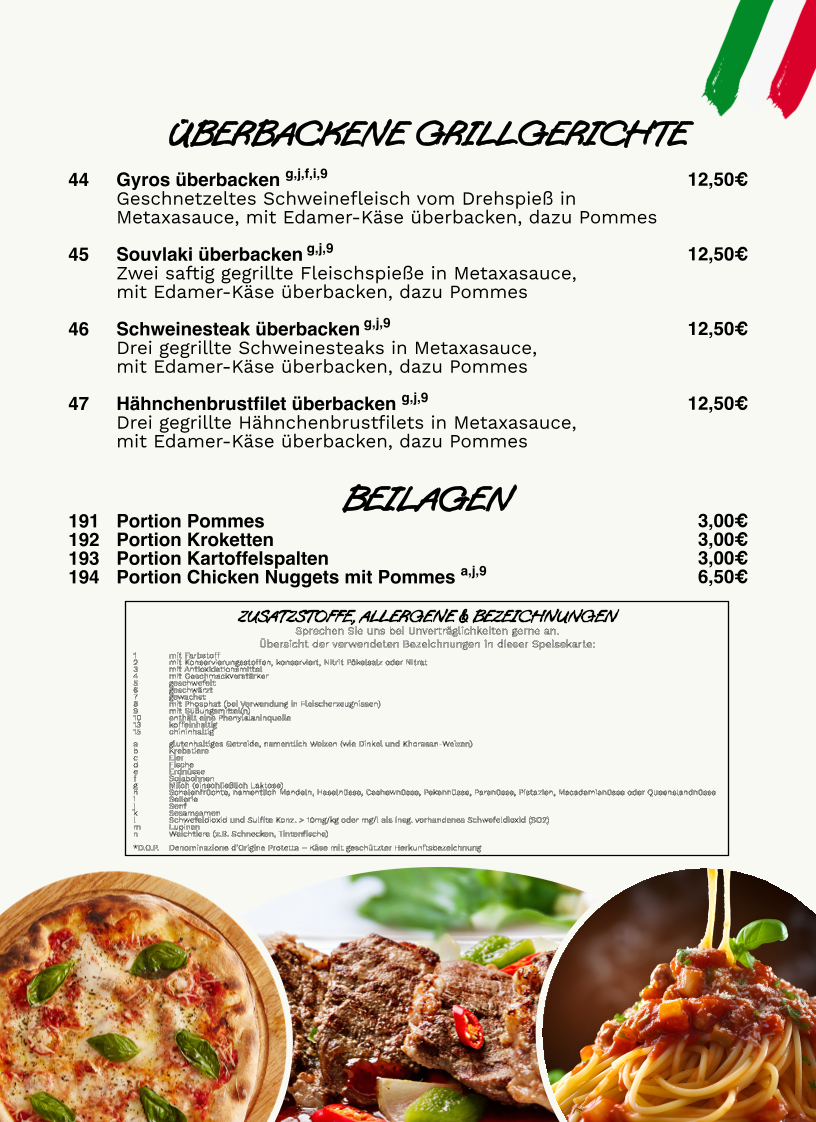 Speisekarte photo 1