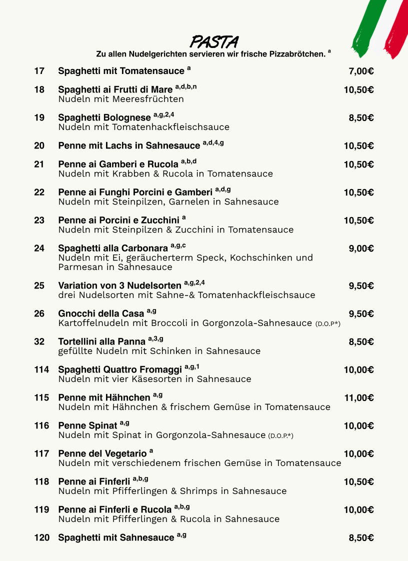 Speisekarte photo 8