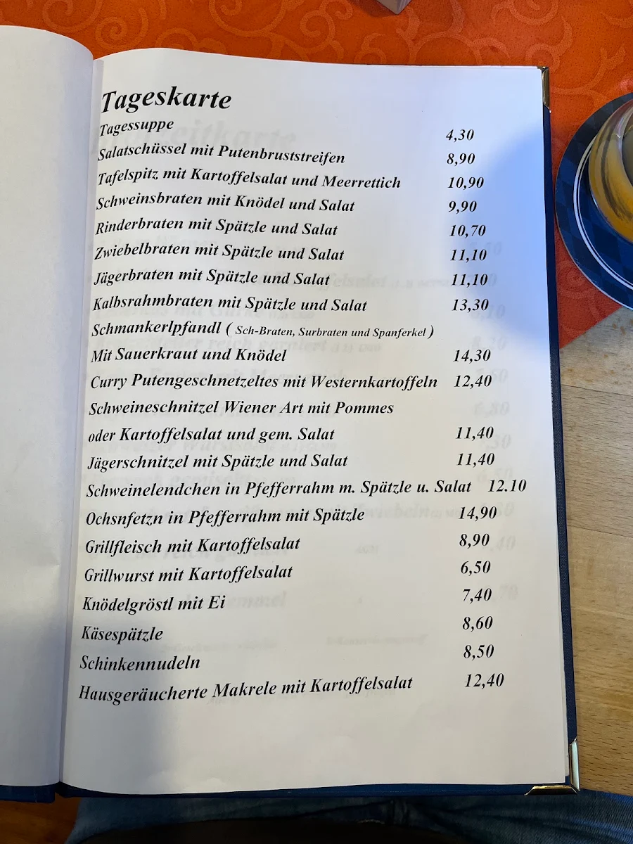 Speisekarte photo 5