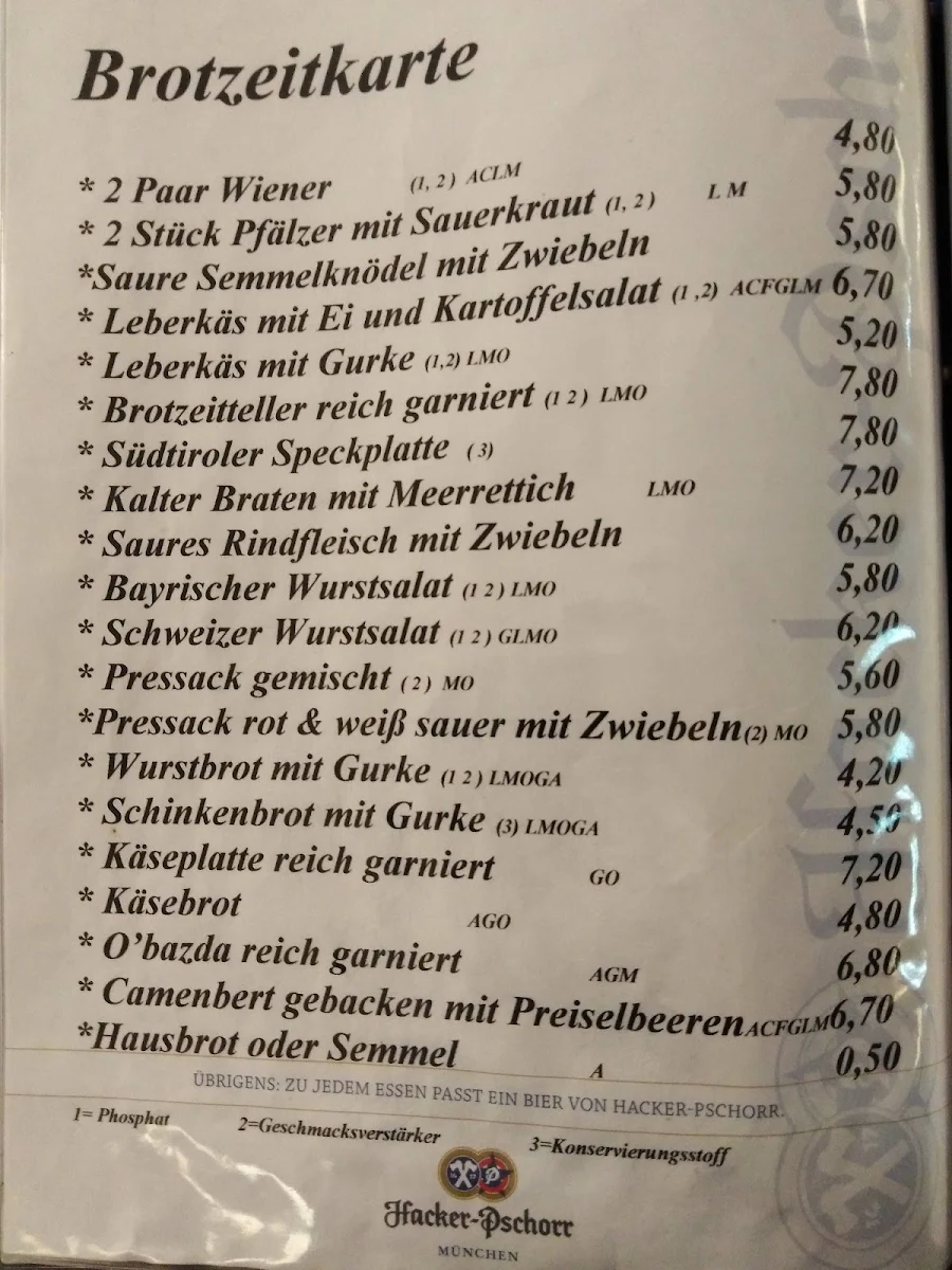 Speisekarte photo 8