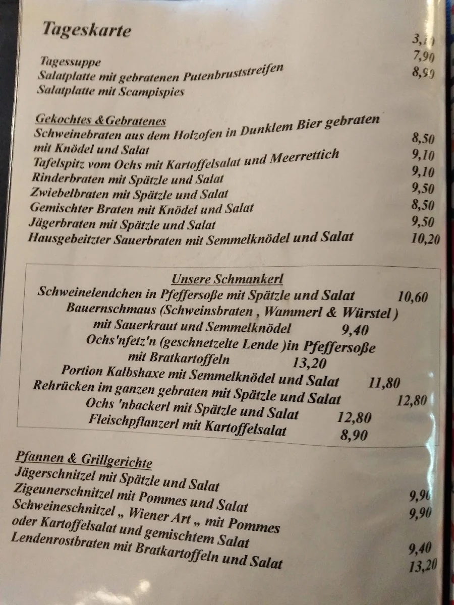 Speisekarte photo 9