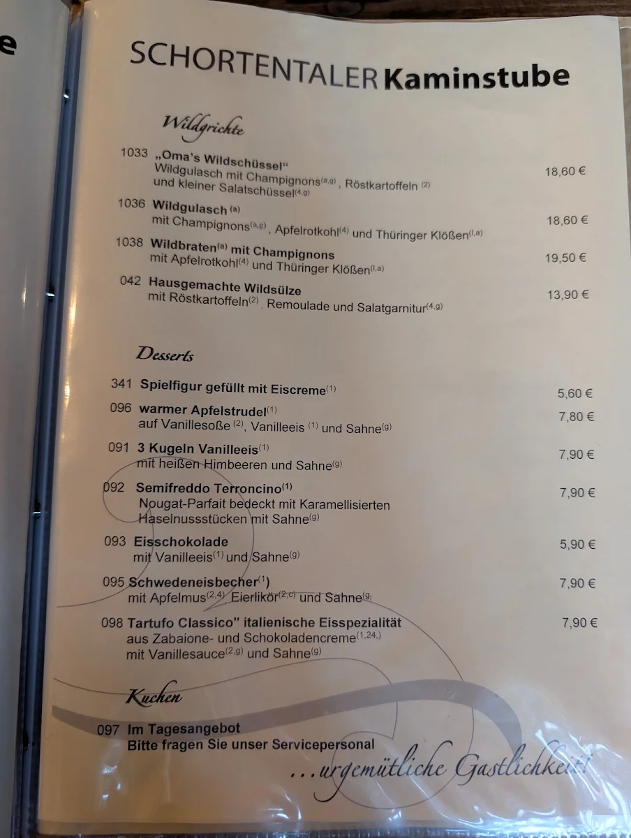 Speisekarte photo 9