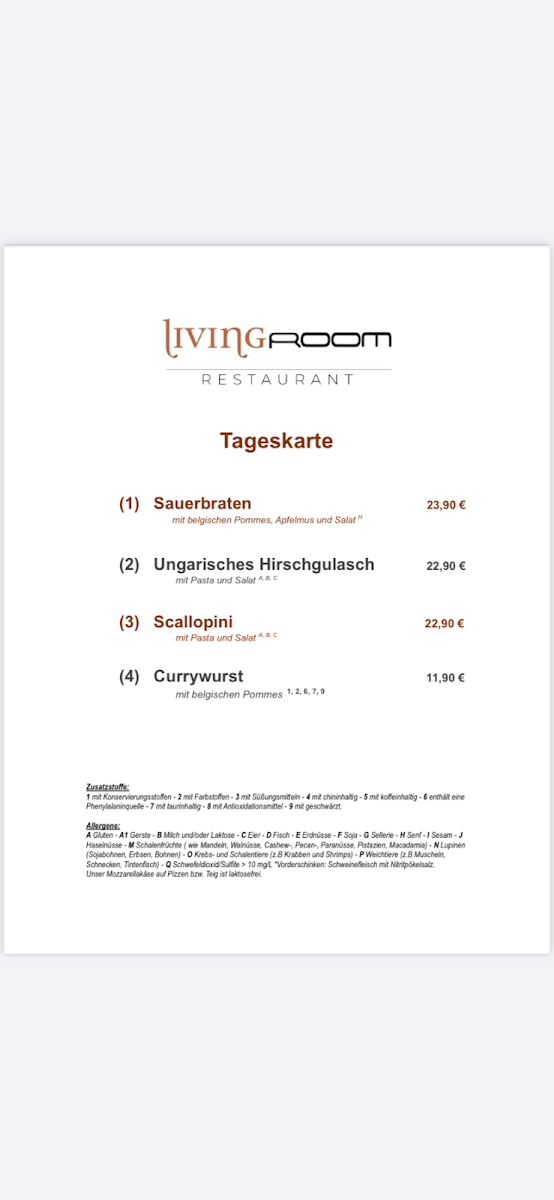 Speisekarte photo 7