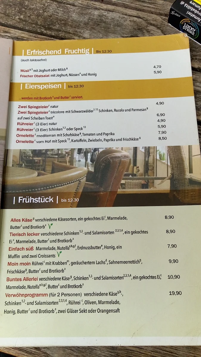 Speisekarte photo 9