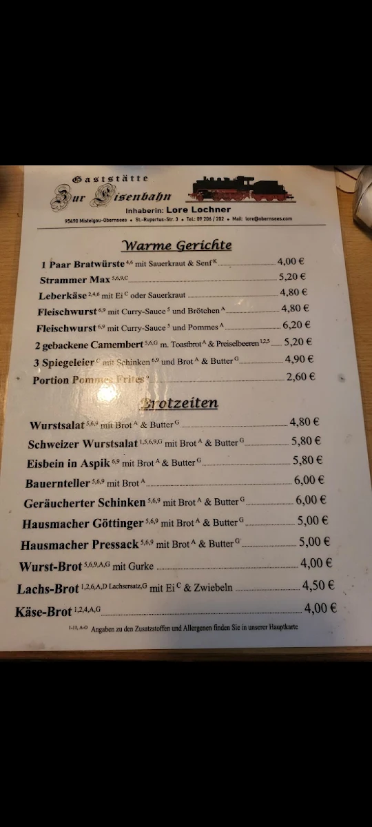 Speisekarte photo 3