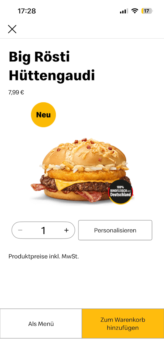 Speisekarte photo 2