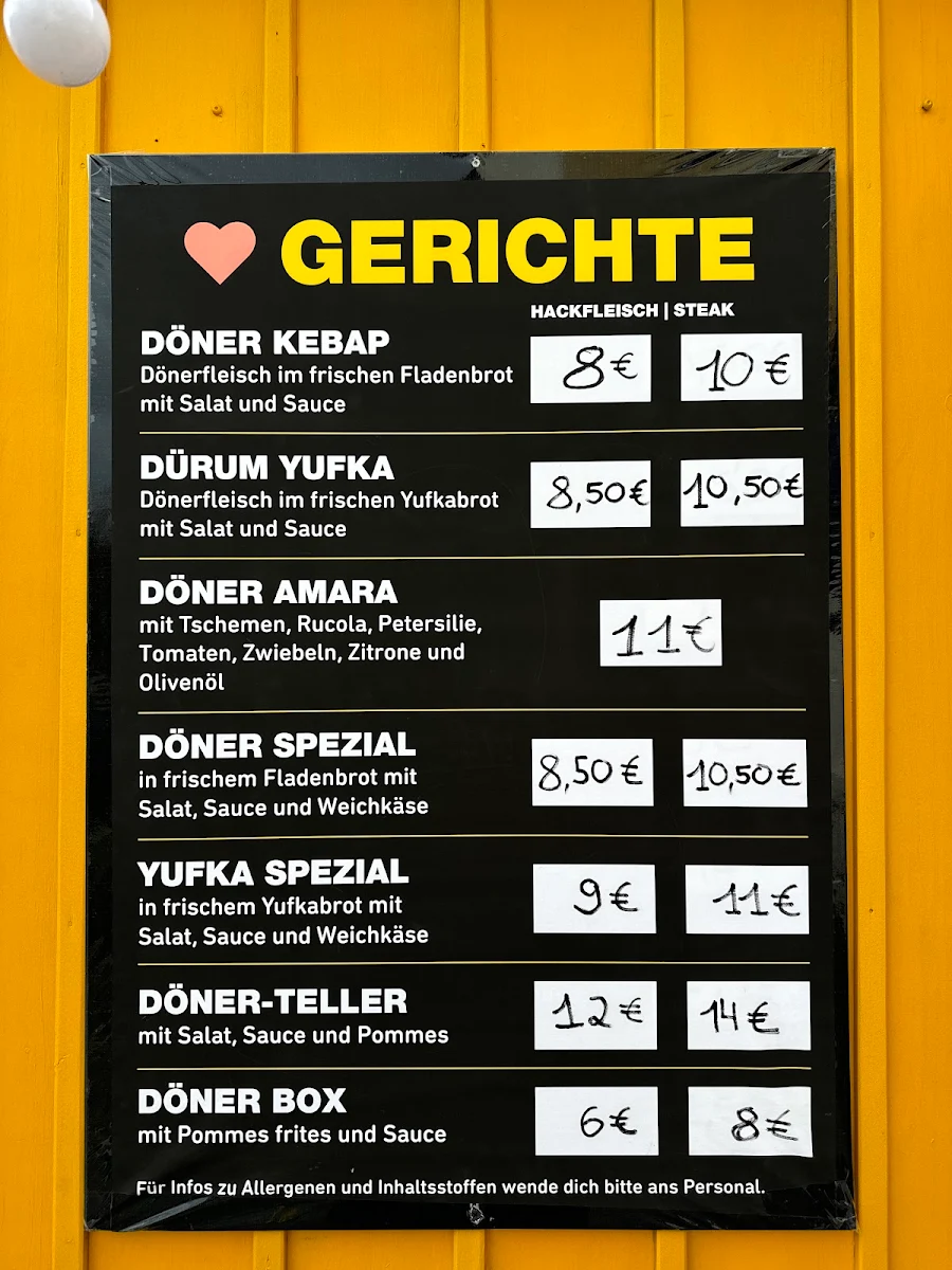 Speisekarte photo 4