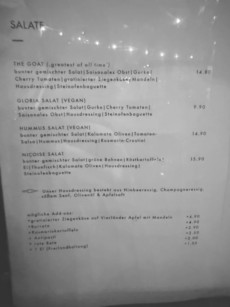 Speisekarte photo 2