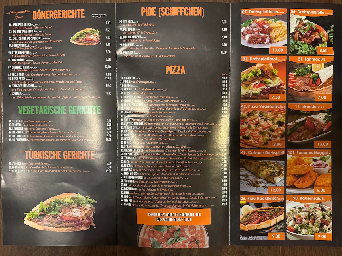 Speisekarte photo 1