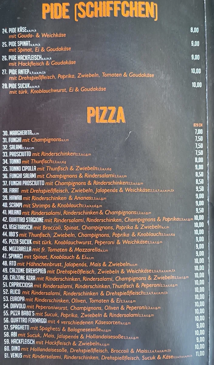 Speisekarte photo 3