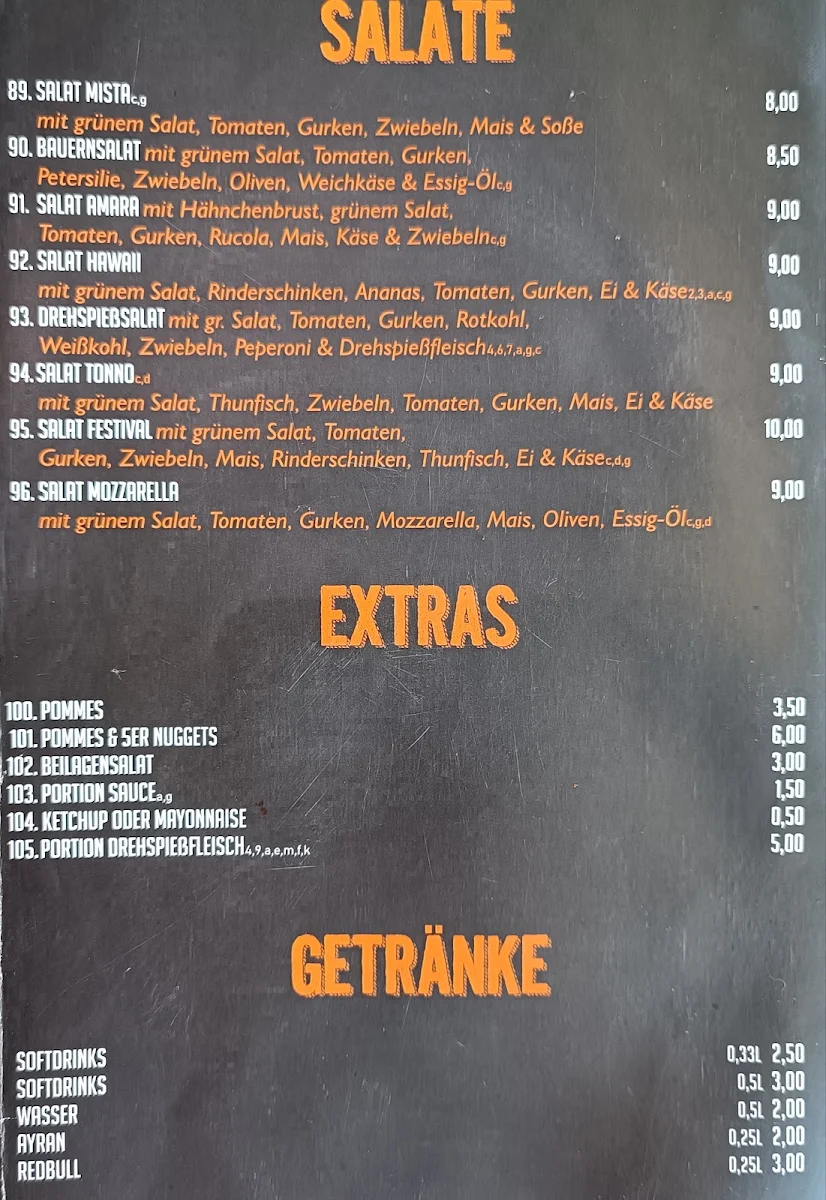 Speisekarte photo 5
