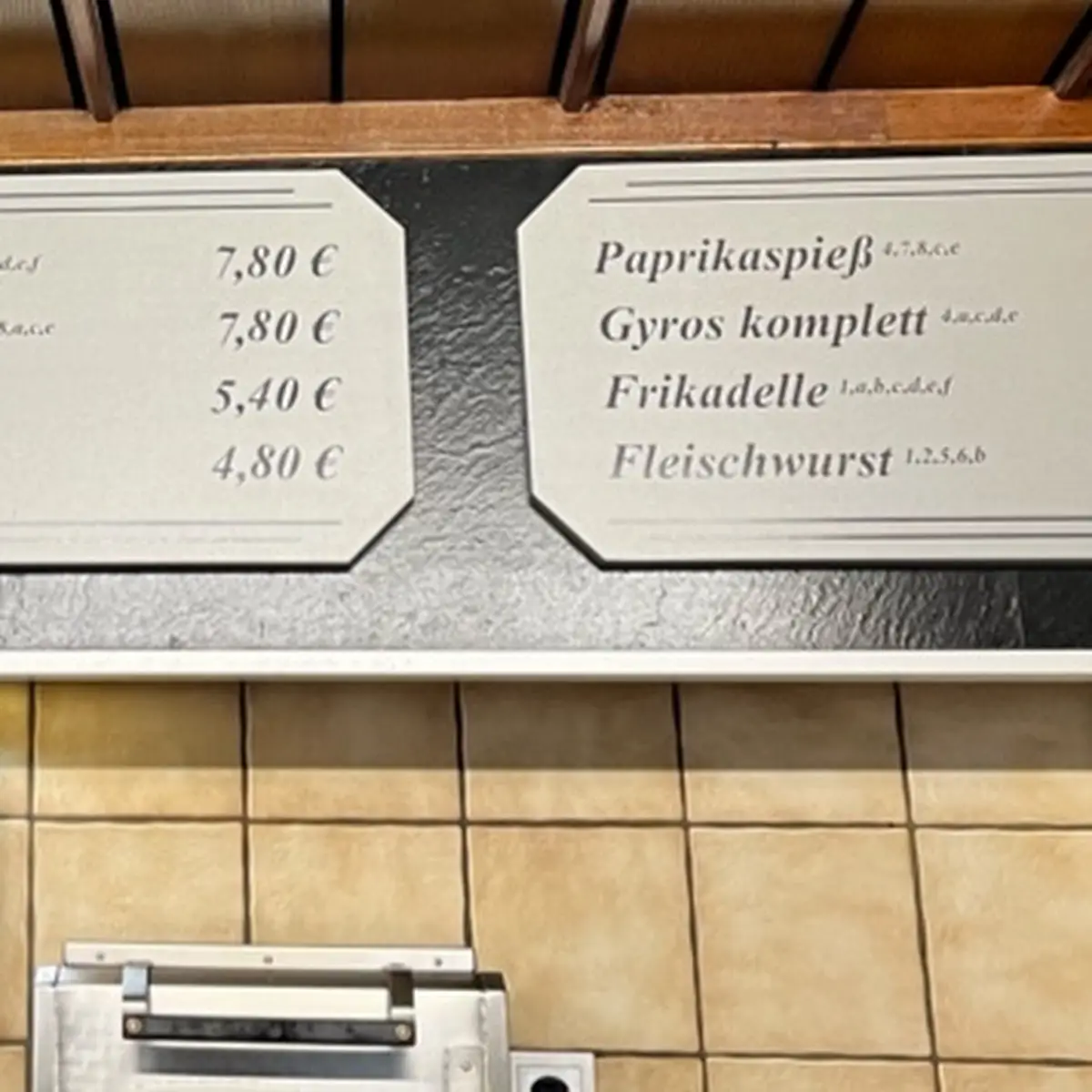 Speisekarte photo 5
