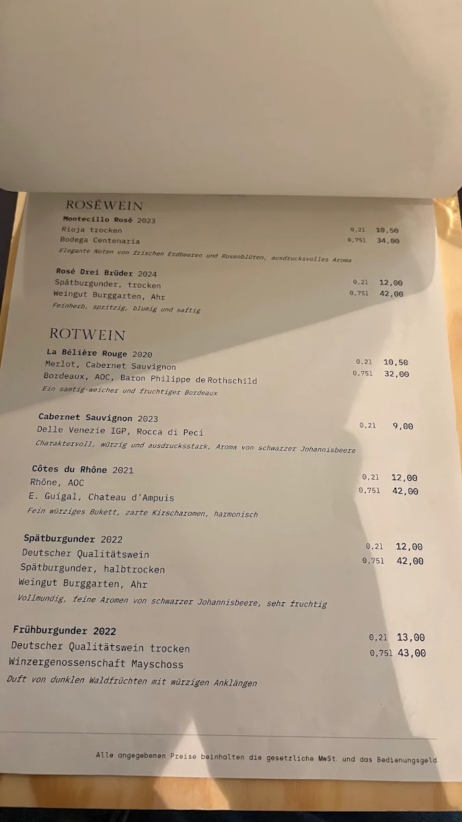 Speisekarte photo 1