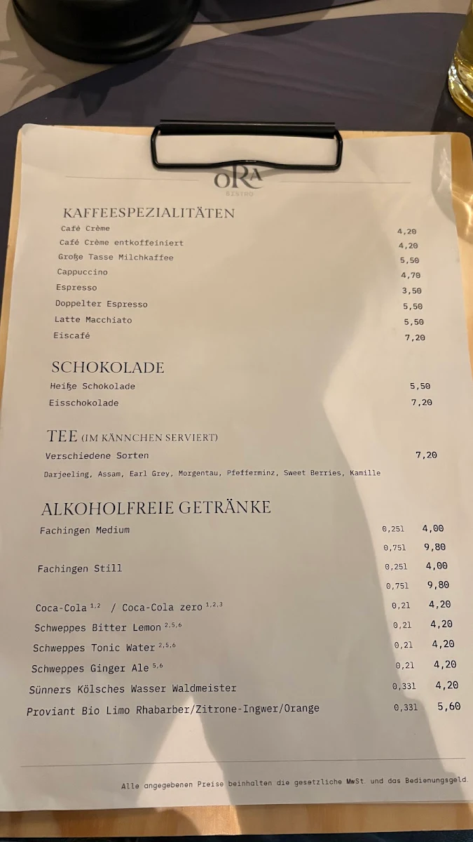 Speisekarte photo 2