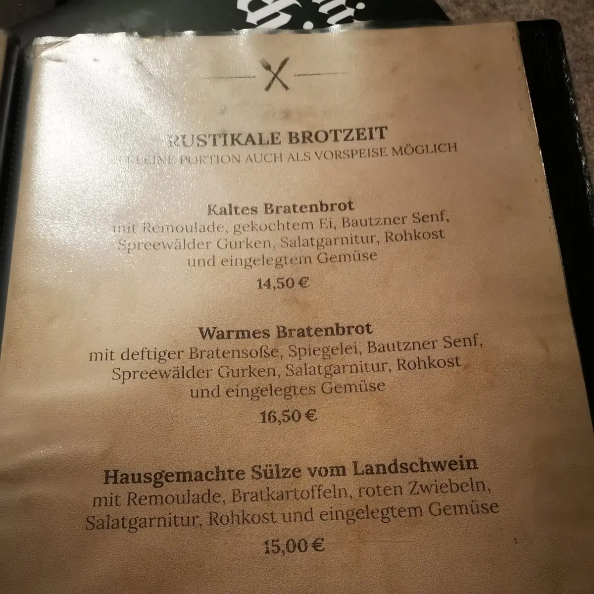 Speisekarte photo 7