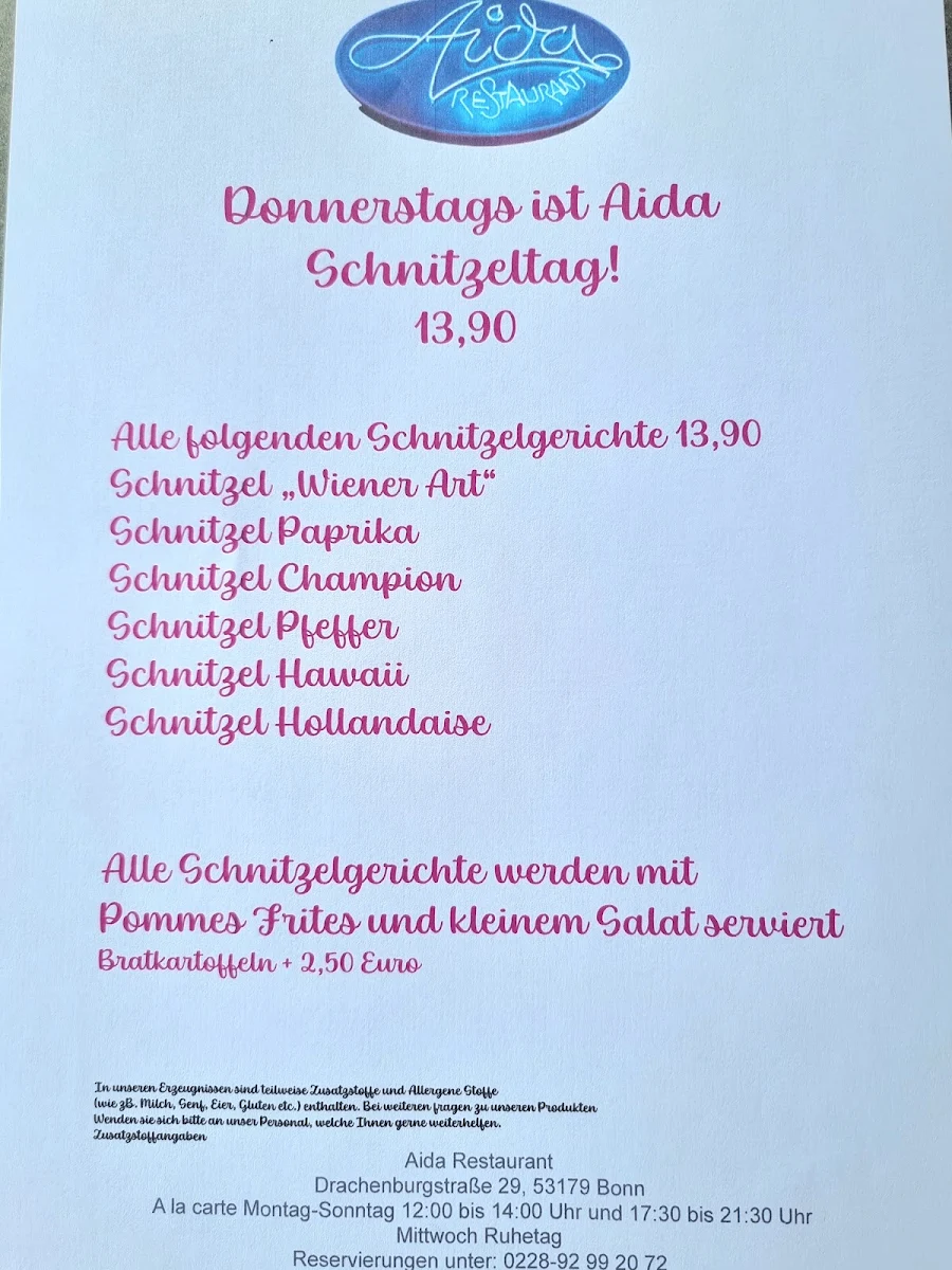 Speisekarte photo 4