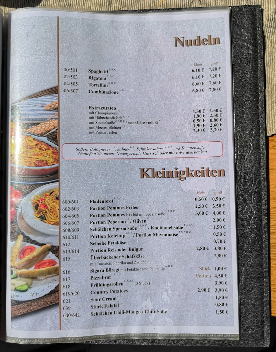 Speisekarte photo 1