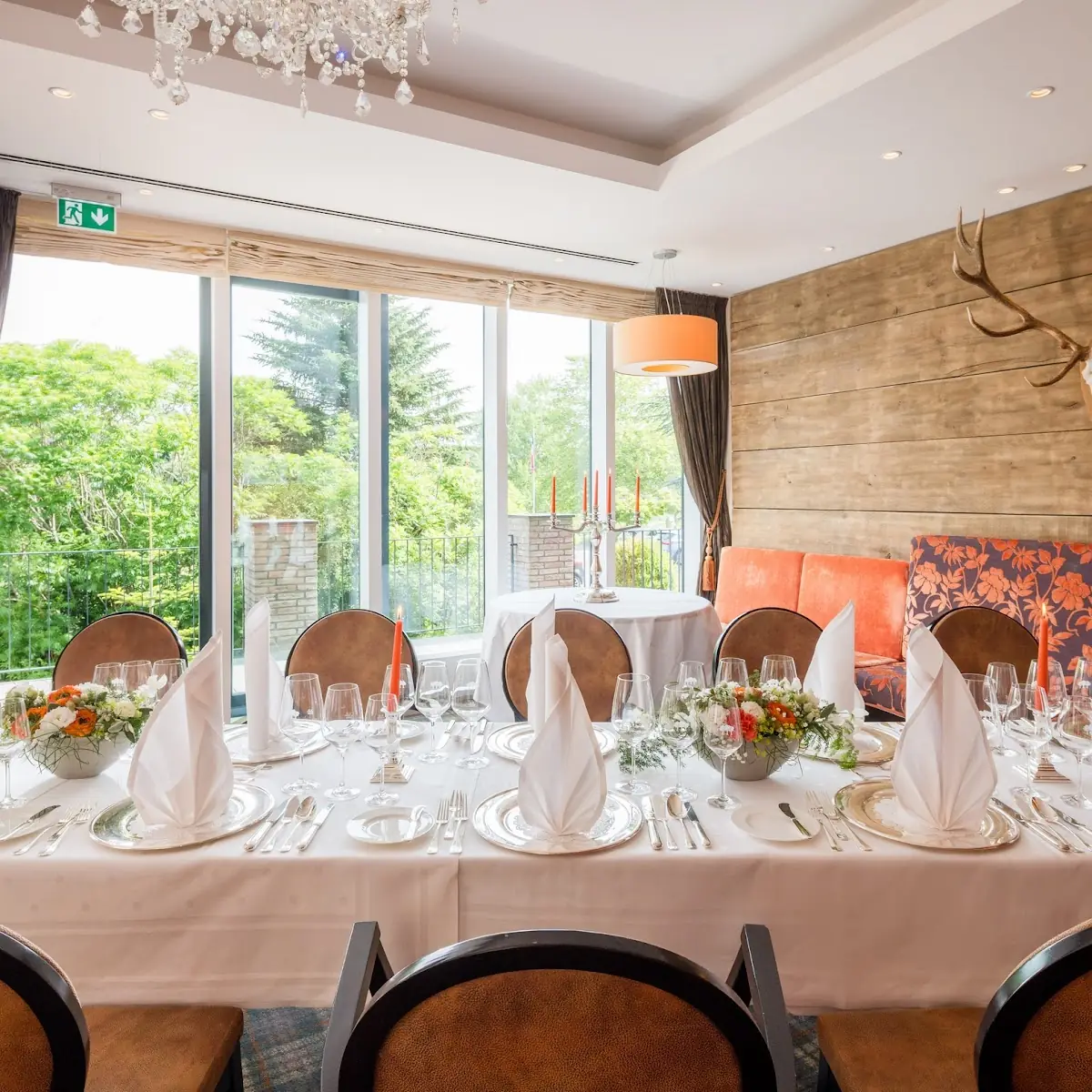 Atmosphäre, Restaurant Fasanerie im Romantik Hotel Waldschlösschen