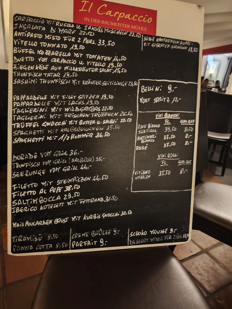 Speisekarte photo 2