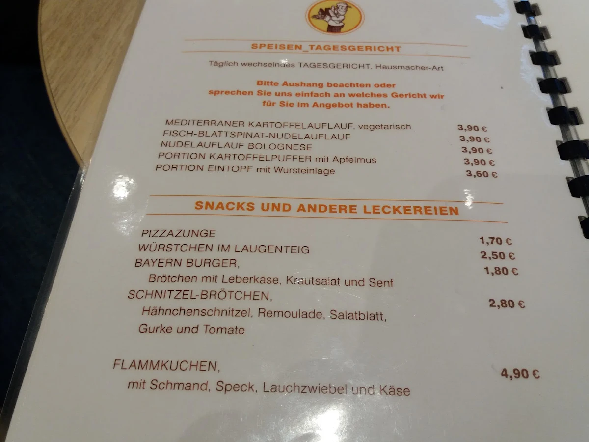 Speisekarte photo 3