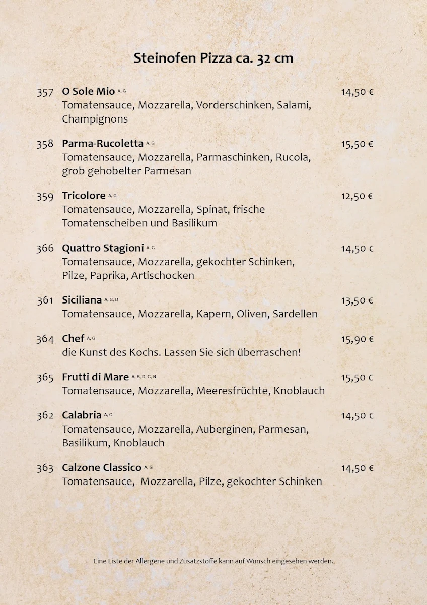 Speisekarte photo 3