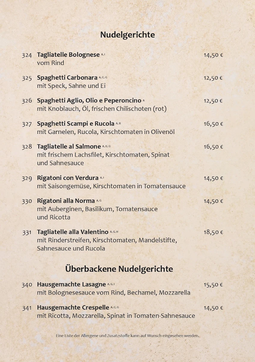 Speisekarte photo 4