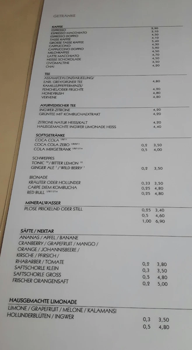Speisekarte photo 6