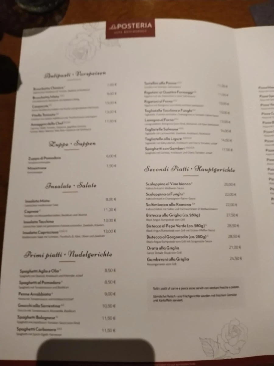Speisekarte photo 8
