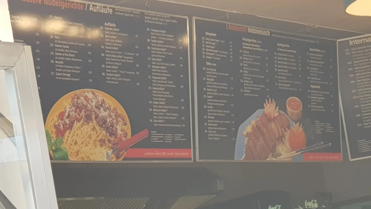 Speisekarte, Pizza Pazza Leverkusen