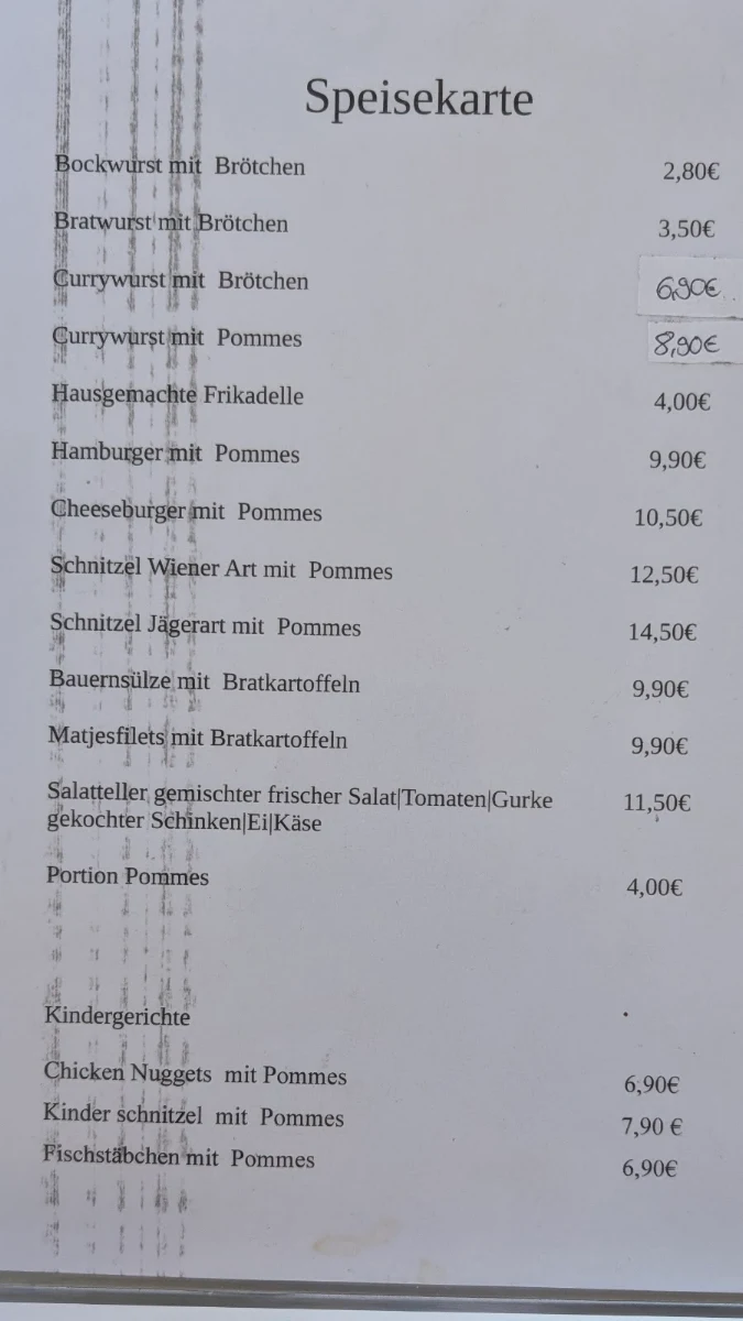 Speisekarte photo 1