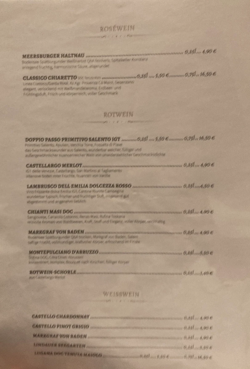 Speisekarte photo 4