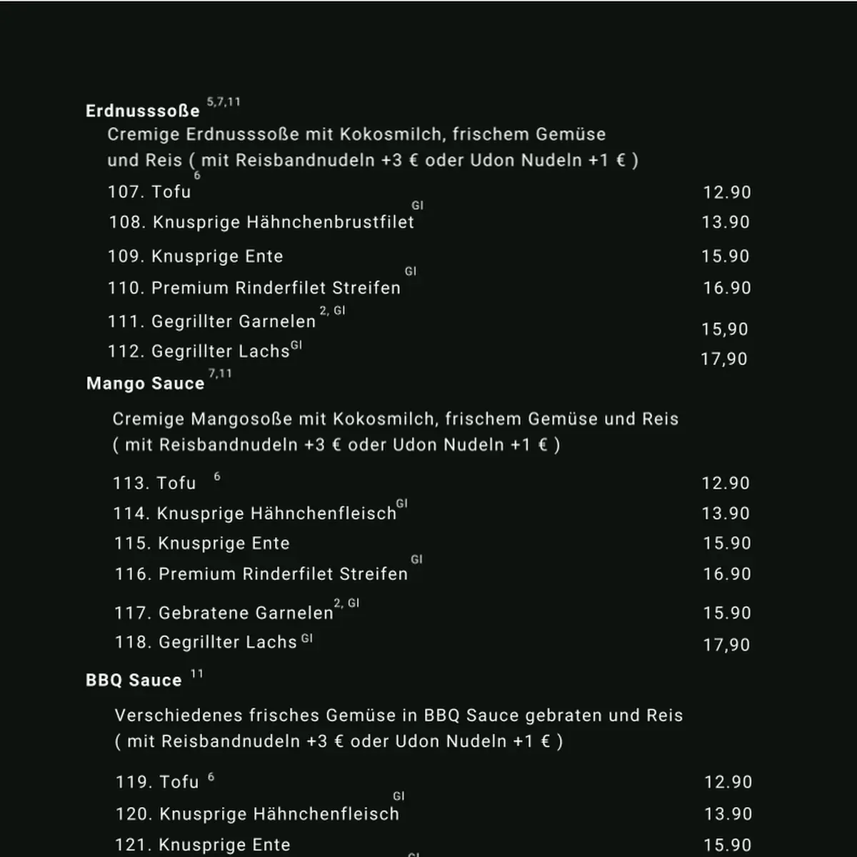 Speisekarte photo 3