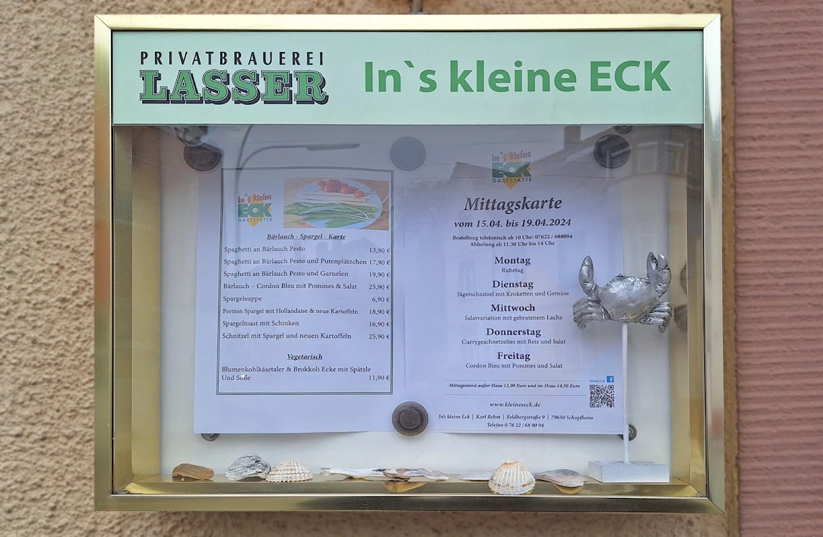 Speisekarte photo 1