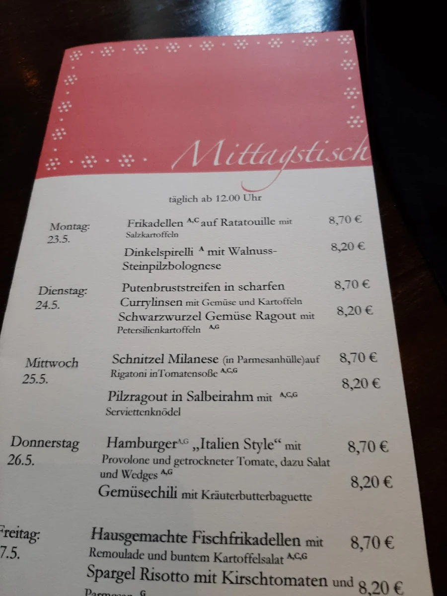 Speisekarte photo 1