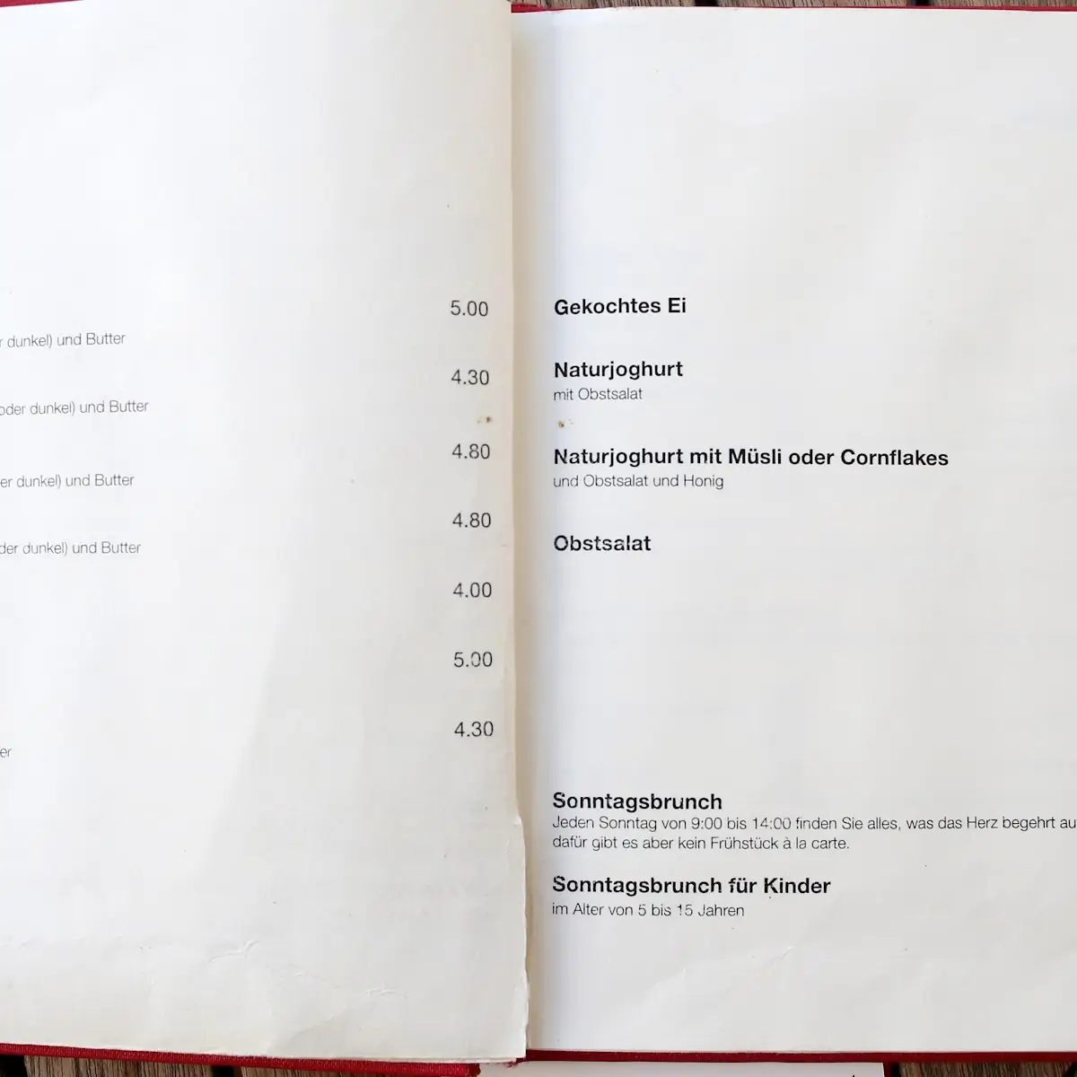 Speisekarte photo 10