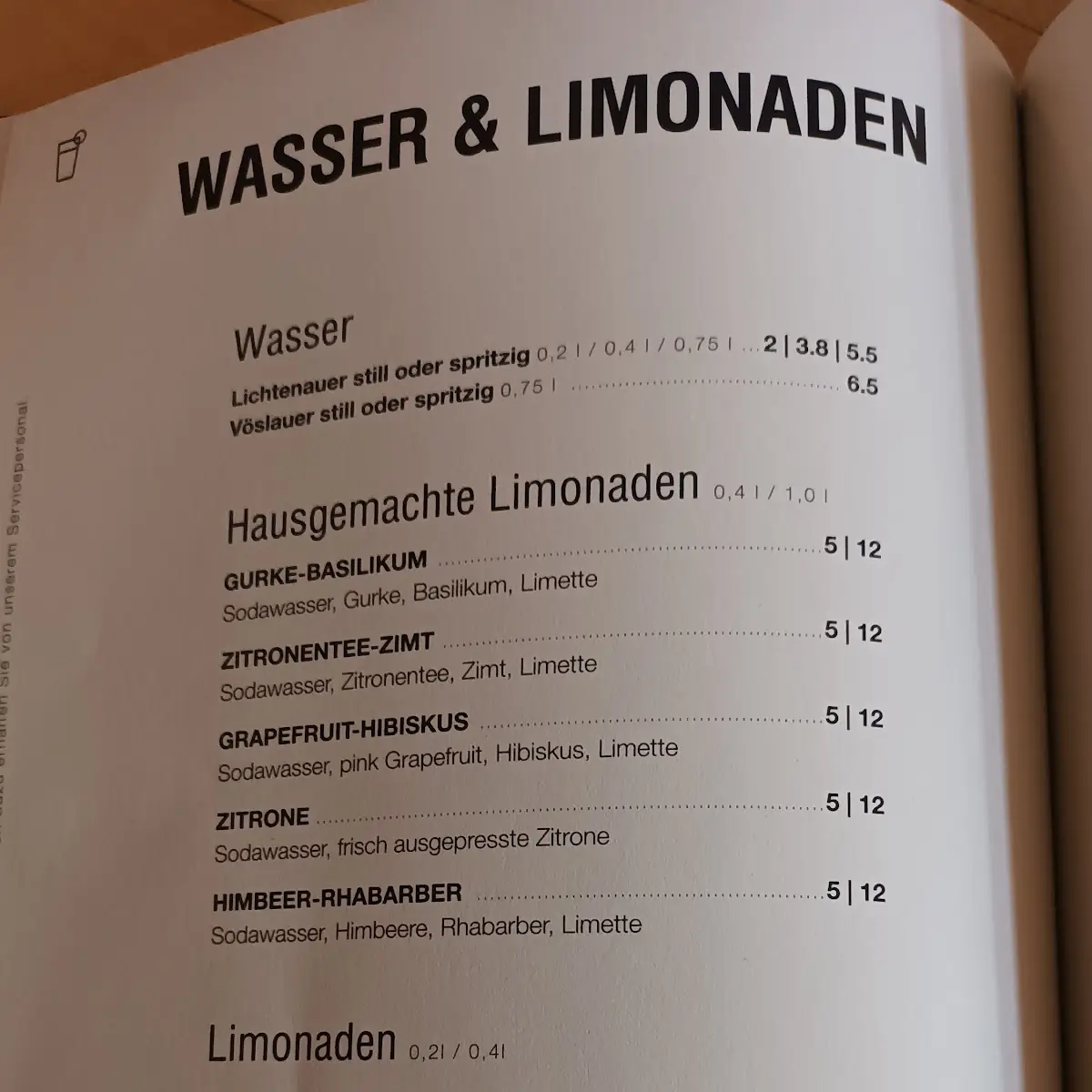 Speisekarte photo 8