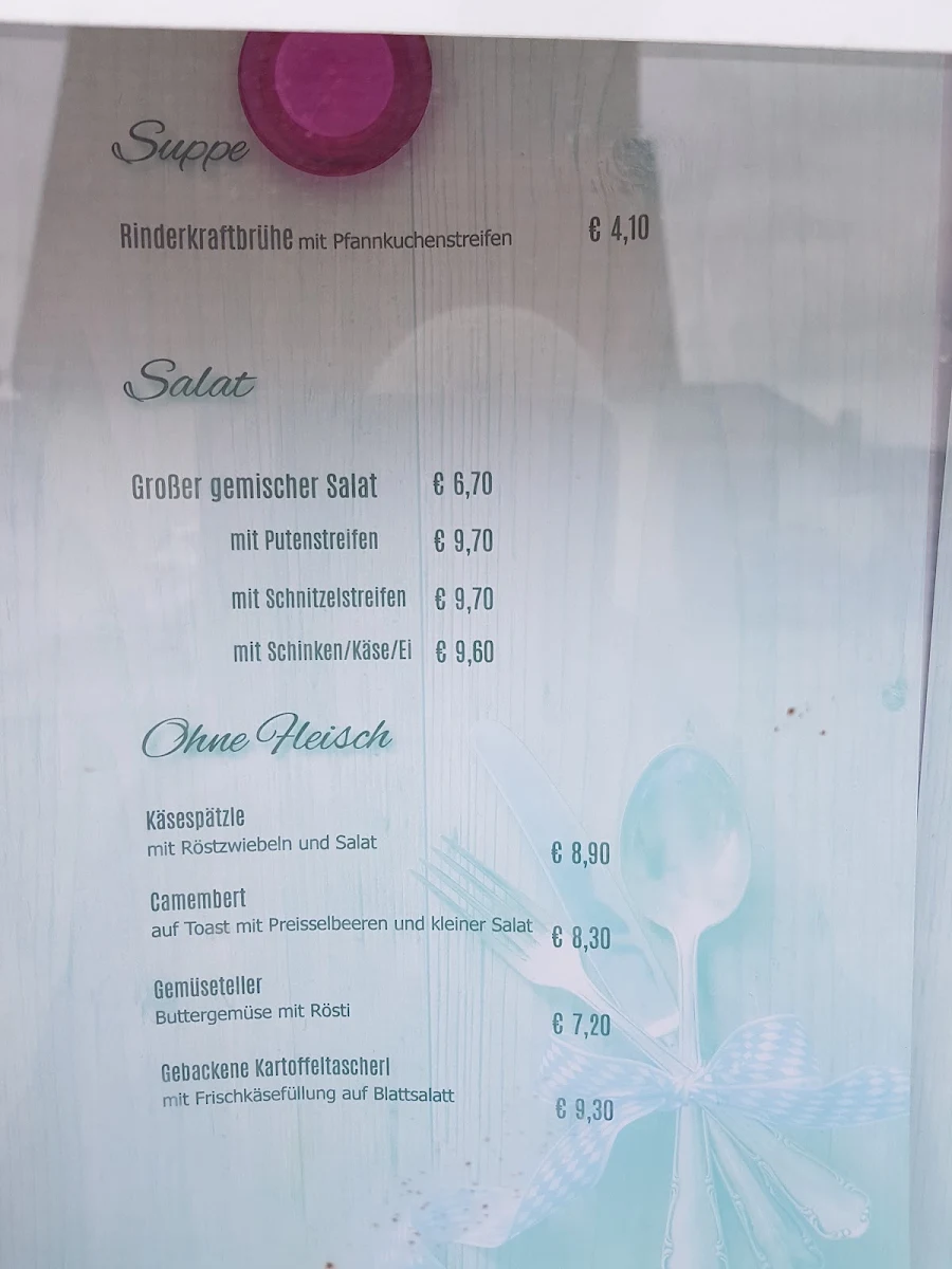 Speisekarte photo 2